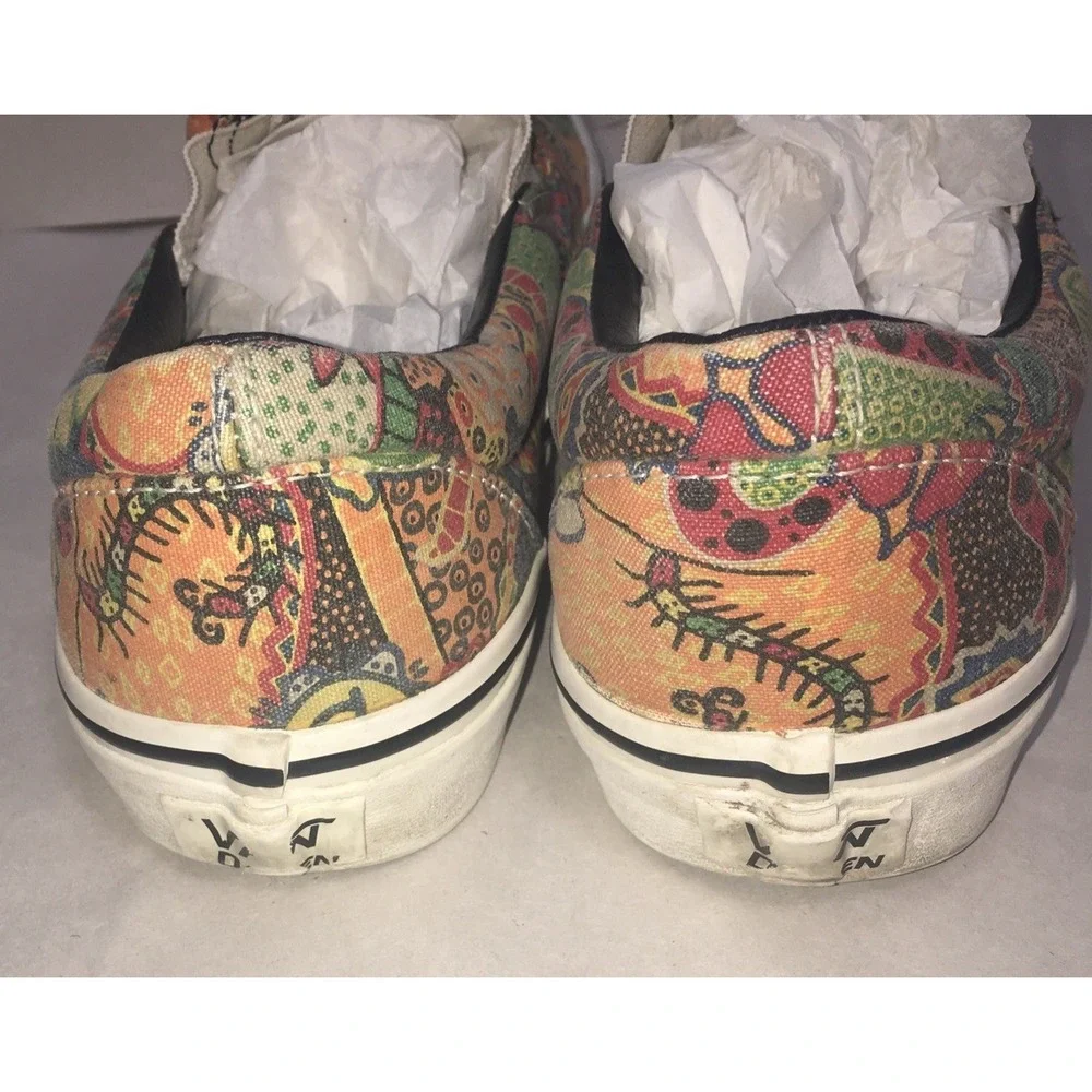 Vans Van Doren Multi Aborigi Skateboard Sneakers Mermaids Nautical Sz. M8, W9.5